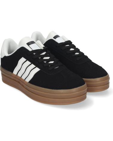 Deportivas-De-Mujer-PUNTOSALAO-ZAPATILLAS-PLANAS-COMODAS-CON-PLATAFORMA-PARA-MUJER-RA-NEGRO