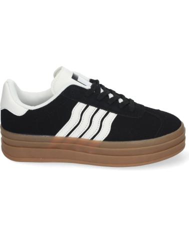 Deportivas-De-Mujer-PUNTOSALAO-ZAPATILLAS-PLANAS-COMODAS-CON-PLATAFORMA-PARA-MUJER-RA-NEGRO