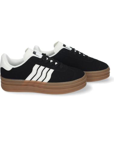 Deportivas-De-Mujer-PUNTOSALAO-ZAPATILLAS-PLANAS-COMODAS-CON-PLATAFORMA-PARA-MUJER-RA-NEGRO