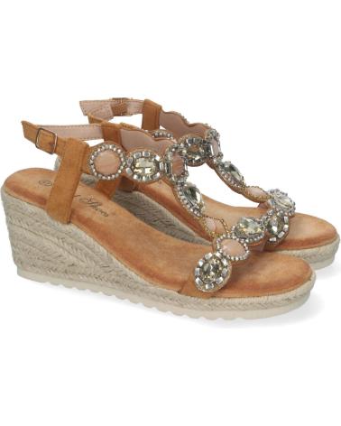 Sandales-De-Mujer-PUNTOSALAO-SANDALIAS-DE-CUNA-CON-YUTE-COMODAS-ADORNOS-MUJER-CAMEL-WH-5Q-MARRóN