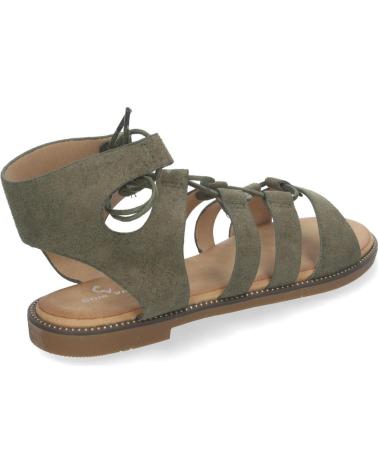 Sandals-De-Mujer-PUNTOSALAO-SANDALIAS-PLANAS-COMODAS-ELEGANTES-CIERRE-CON-CORDONES-PARA-VERDE