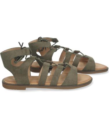 Sandals-De-Mujer-PUNTOSALAO-SANDALIAS-PLANAS-COMODAS-ELEGANTES-CIERRE-CON-CORDONES-PARA-VERDE