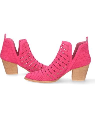 Botins-De-Mujer-PUNTOSALAO-BOTINES-ESTILO-CALADO-MUJER-COLOR-FUCSIA-YZ21-71-VARIOS-COLORES