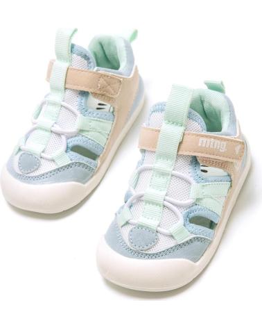 girl and boy Trainers MTNG SANDALIAS 48908 SANDALIA RESPETUOSA FREE BLANCO AGUAMARINA