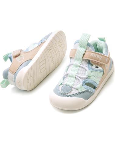 girl and boy Trainers MTNG SANDALIAS 48908 SANDALIA RESPETUOSA FREE BLANCO AGUAMARINA