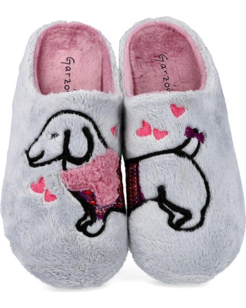 Calzado de casa de Mujer GARZON 7318 275 ZAPATILLAS DE CASA MUJER GRIS