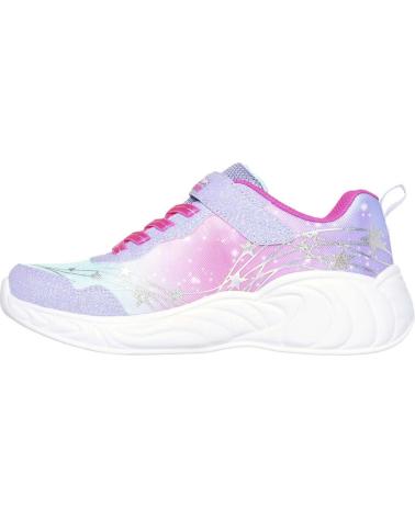 Esportes  de Menina SKECHERS S-LIGHTS UNICORN DREAMS - WISHFUL MAGIC LVHP