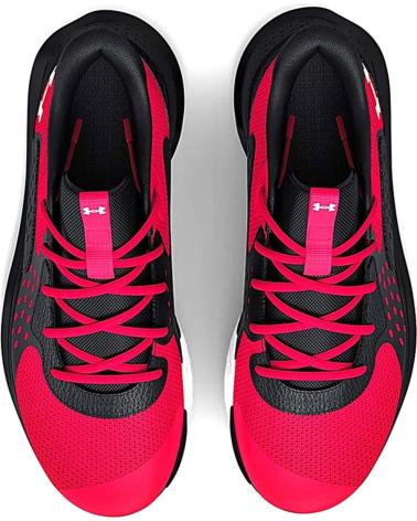 Deportivas de Mujer y Hombre UNDER ARMOUR ZAPATILLAS JET 23 ROJO NEGRO 3026634-600 NEGRO