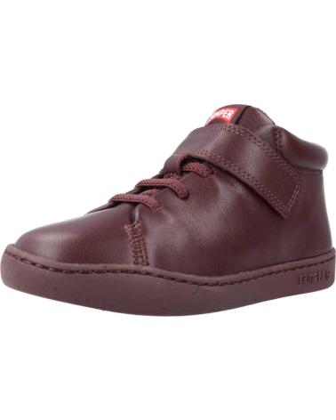 Botins-De-Niño-CAMPER-BOTAS-NINO-MODELO-PEU-TOURING-COLOR-BURDEOS-BURGUNDY
