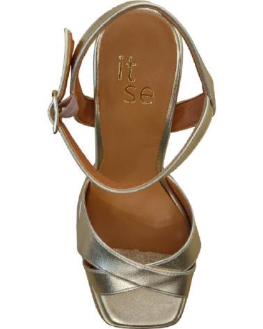 Sandalias-De-Mujer-ITSE-2305Q-NAPA-METAL-PLATINO-AMARILLO