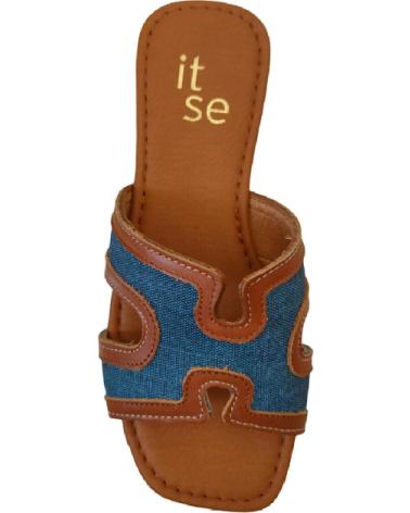 Sandalias de Mujer ITSE TIZ13 2021-JEANS AZUL