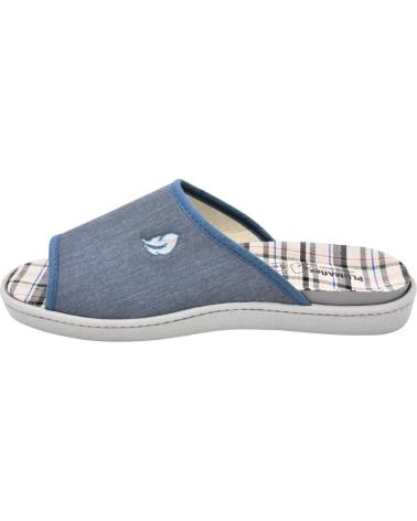 Calzado-De-Casa-De-Hombre-ROAL---ZAPATILLAS-DE-HOGAR-FABRICADO-EN-ALGODON-PLANTILLA-JEANS