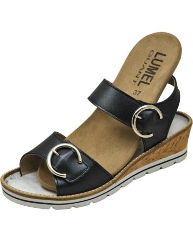Sandales pour Femme LUMEL SANDALIA BIO RECICLABLE PARA PLANTILLAS MUJER 1254-10 BLUE METAL 1222