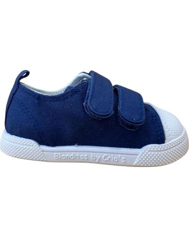 Sportif pour Garçon CRIOS BLANDITOS DE ZAPATILLA LONA MELON AZUL
