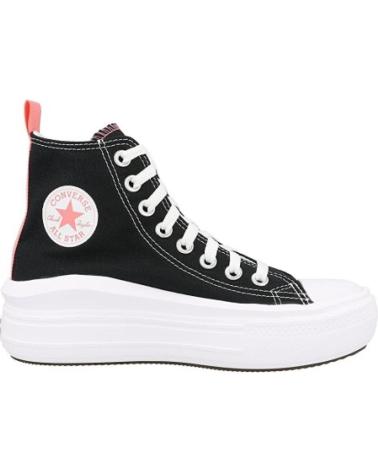 Sportivo per Donna e Bambina CONVERSE BOTIN PISO GORDO LONA NEGRO