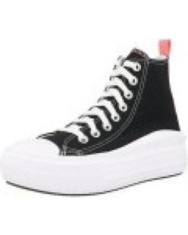 Sportivo per Donna e Bambina CONVERSE BOTIN PISO GORDO LONA NEGRO