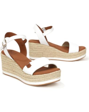 Sandales pour Femme POPA CB23203 001 ARAMBOL PIEL NAPA BLANCO