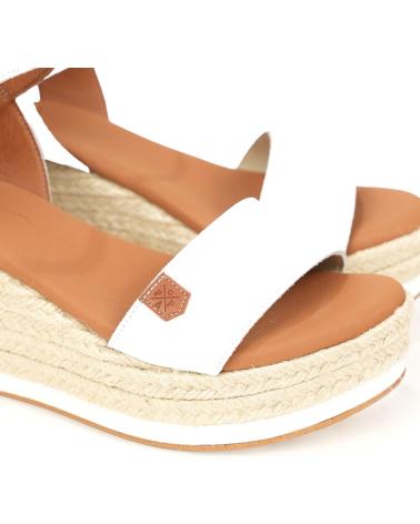 Sandales pour Femme POPA CB23203 001 ARAMBOL PIEL NAPA BLANCO