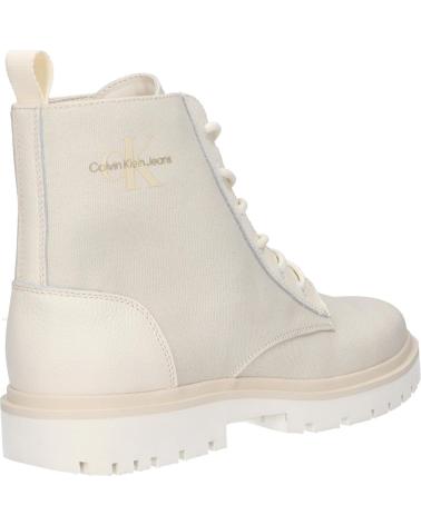 Botines de Hombre CALVIN KLEIN YM0YM00982 EVA BOOT MID YBI TRIPLE CREAMY WHITE