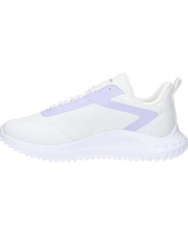 Deportivas de Mujer CALVIN KLEIN YW0YW01442 EVA RUNNER LOW 0LF BRIGHT WHITE-PASTEL LILAC