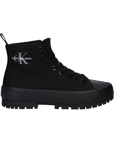 Botines-De-Mujer-CALVIN-KLEIN-YW0YW01519-LUGGED-HYBRID-0GT-TRIPLE-BLACK