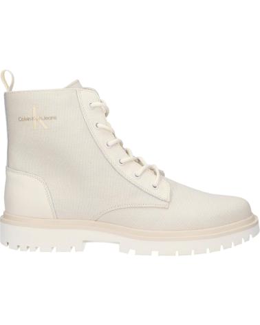 Botines de Hombre CALVIN KLEIN YM0YM00982 EVA BOOT MID YBI TRIPLE CREAMY WHITE