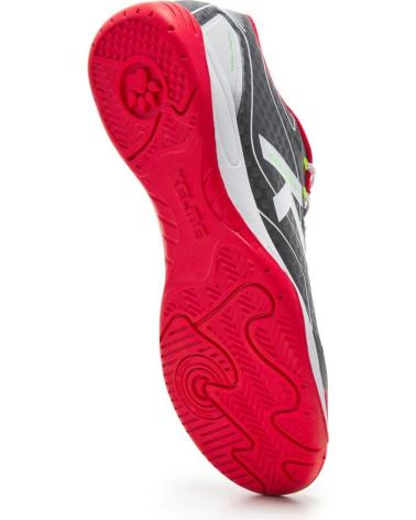 ZAPATILLAS DE FÚTBOL SALA KELME GOLERIO 55165-148 NEGRO ROJO NEGRO
