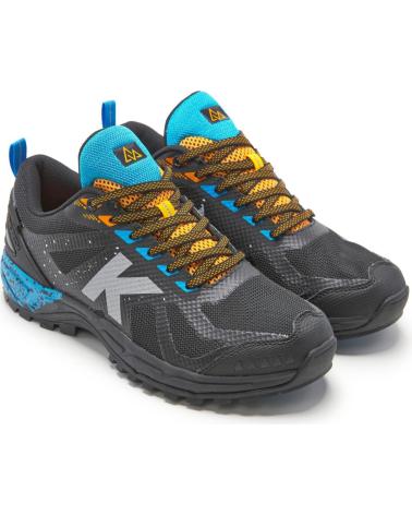 Esportes  de Homem e Mulher e Menina e Menino KELME TRAIL TRAVEL 46970-720 AZUL DRY-TECH NEGRO NEGRO