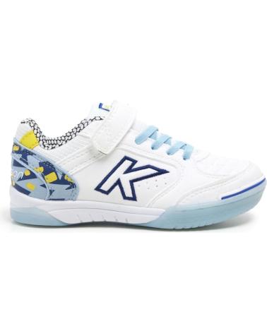 Deportivas de Niña y Niño KELME PRECISION ELASTIC BLANCO