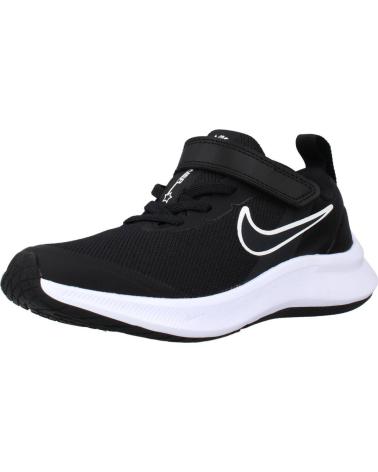 Sapatilhas de Menino nike ZAPATILLAS NINA MODELO STAR RUNNER 3 LITTLE KI COLOR NEGRO 0 003