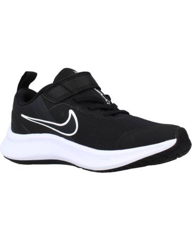 Sapatilhas de Menino nike ZAPATILLAS NINA MODELO STAR RUNNER 3 LITTLE KI COLOR NEGRO 0 003