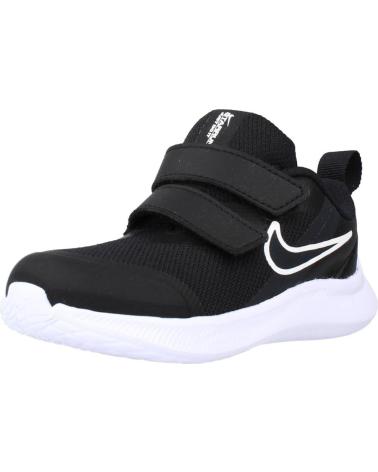 Sneaker für Mädchen und Junge NIKE ZAPATILLAS NINA MODELO STAR RUNNER 3 BABY COLOR NEGRO 003