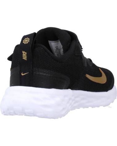 Sneaker für Mädchen und Junge NIKE ZAPATILLAS NINO MODELO REVOLUTION 6 BABY COLOR NEGRO 002