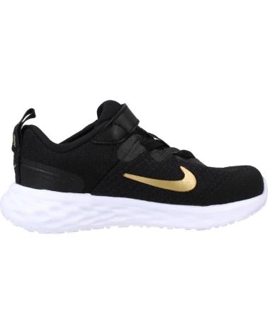 Sneaker für Mädchen und Junge NIKE ZAPATILLAS NINO MODELO REVOLUTION 6 BABY COLOR NEGRO 002
