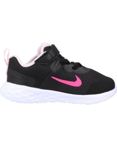 Sneaker für Mädchen und Junge NIKE ZAPATILLAS NINO MODELO REVOLUTION 6 BABY COLOR NEGRO 007