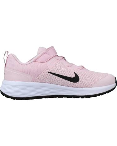 Sneaker für Mädchen NIKE ZAPATILLAS NINO MODELO REVOLUTION 6 LITTLE KID COLOR ROSA 60 608