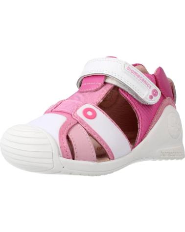 Sandali per Bambina BIOMECANICS SANDALIA SPORT ROSA PUNTO 222132-F úNICO
