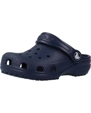 Zuecos de Niña y Niño CROCS CHANCLAS NINA MODELO CLASSIC CLOG T COLOR AZUL NAVY