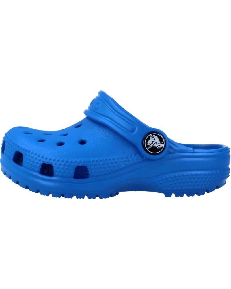 Zuecos de Niña y Niño CROCS CHANCLAS NINA MODELO CLASSIC CLOG T COLOR AZUL BRHTCOBALT