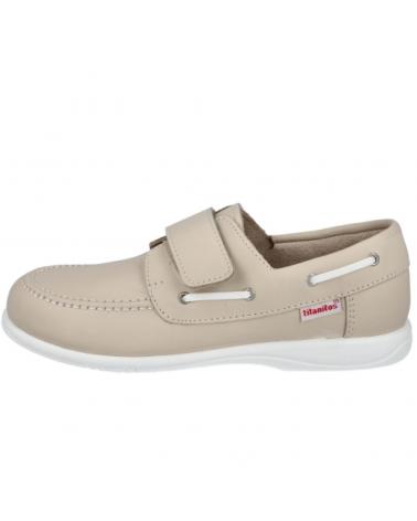 Zapatos de Niño TITANITOS T660A10148 NAUTICOS NIÑO BEIG