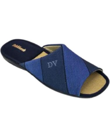 Pantufas de Homem DEVALVERDE ZAPATILLA HOGAR PARA HOMBRE 3185 COLOR MARINO