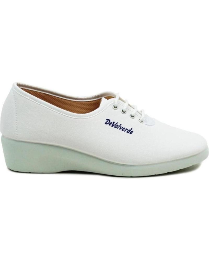 Schuhe für Damen DEVALVERDE ZAPATILLA 792 BLANCO