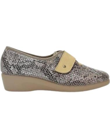 Pantufas de Mulher DEVALVERDE ZAPATILA CONFORT PARA MUJER 761 COLOR ARENA