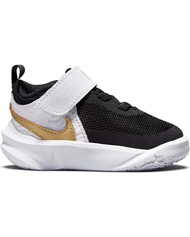 Deportivas de Niña y Niño NIKE ZAPATILLAS SNEAKERS TEAM HUSTLE D 10 TD PARA KIDS EN COLOR N NEGRO