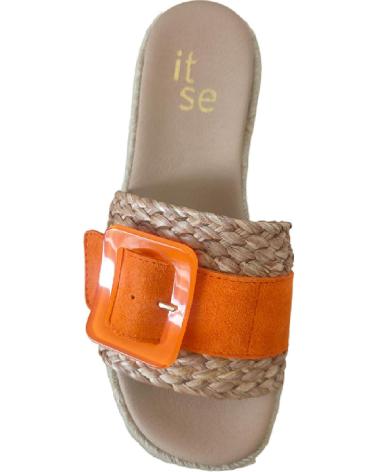 Sandalias de Mujer ITSE BARRY 8C-ORANGE NARANJA
