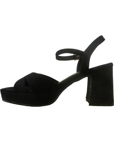 Sandalias de Mujer ITSE 2427 ANTE BLACK NEGRO