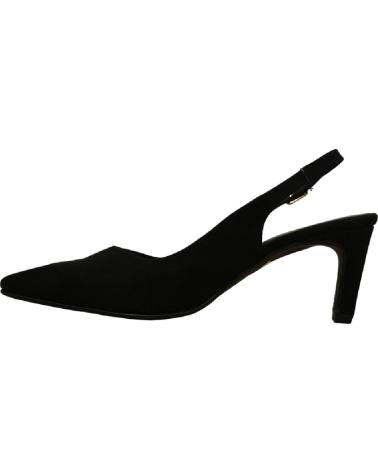 Sandalias de Mujer ITSE 2315R ANTE BLACK NEGRO