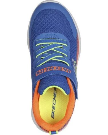 Deportivas de Niña y Niño SKECHERS ZAPATILLAS MICROSPEC II ZOVRIX BLUE