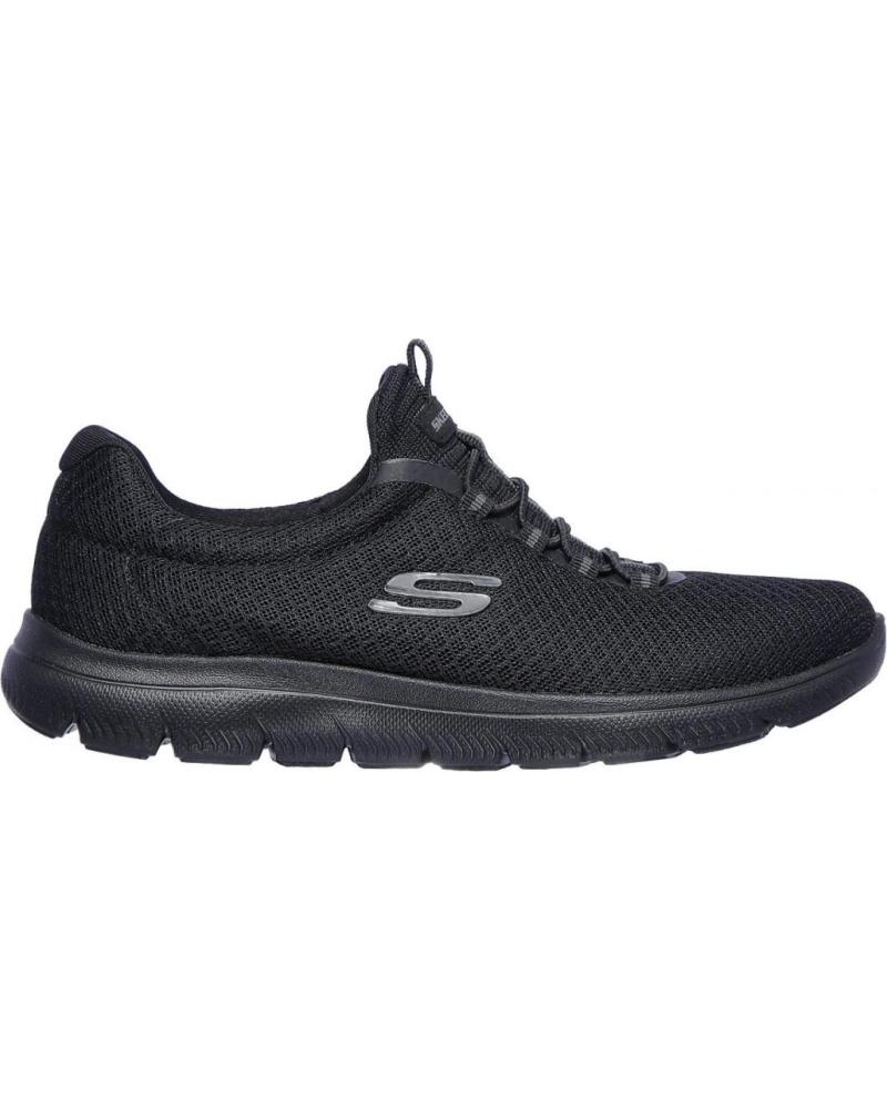 Sportif-De-Mujer-SKECHERS-SNEAKERS-12980-NEGRO