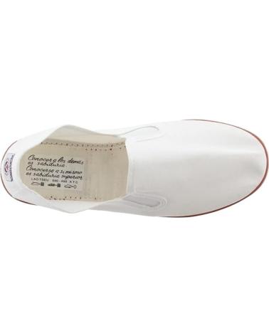 Zapatos de Mujer VICTORIA ALPARGATA 108019 BLANCO